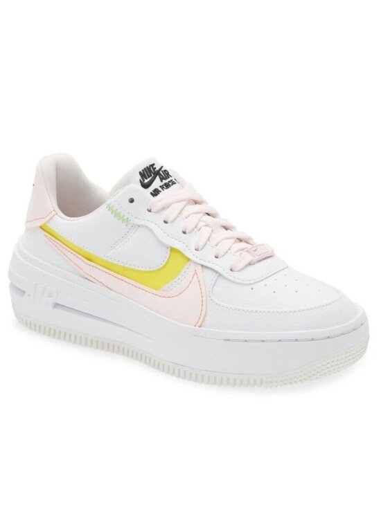 NIKE AIR FORCE 1 PLT.AF.ORM REVIEW & ON FEET - YouTube Nike Air Force 1 PLT.AF.ORM Sneaker White Leather FJ0737-100 US W 12 / M 10.5